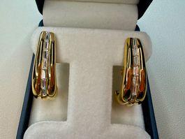 Vintage Ohrringe Clips Luxus Modeschmuck