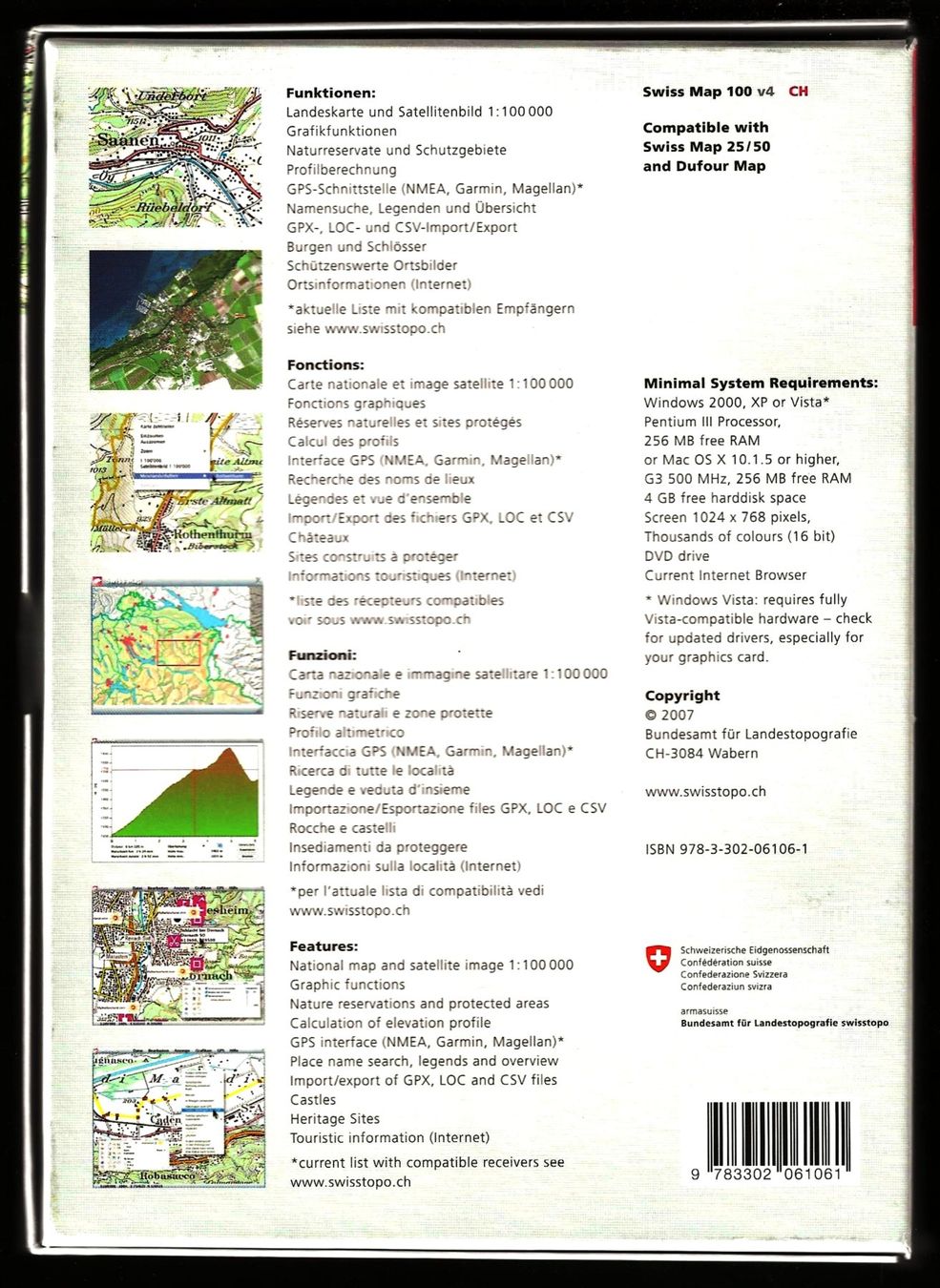 Cartine & Atlanti: Swiss Map 100 v4 1:100'000 – Usato da Lenk im Simmental venduto da Ruedauph 2