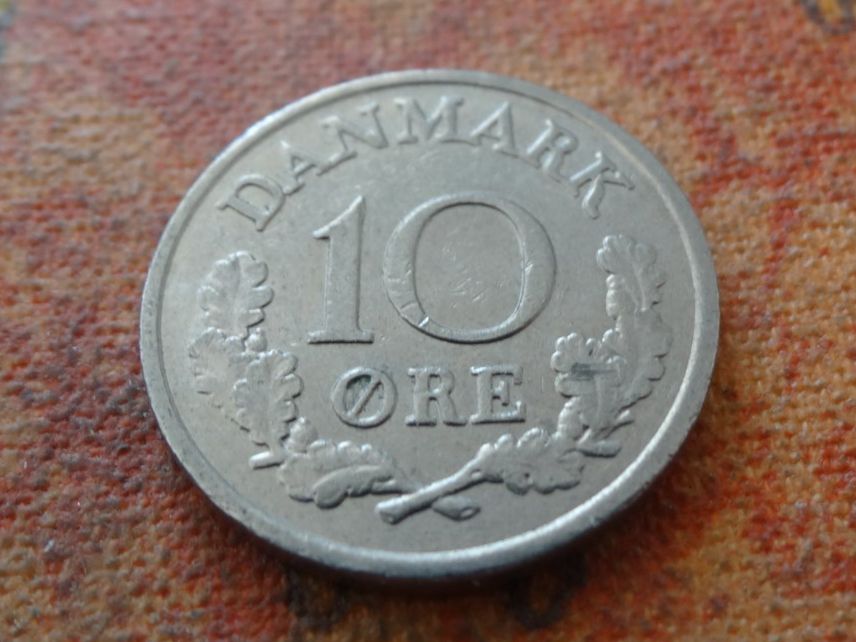 Tutti le monete: DANEMARK  10  Ore  1969  (P) – Usato da Romanel-sur-Lausanne venduto da Swift13 1