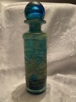 Dekorative Glasflasche "Mdina Glass", Malta, Vintage.