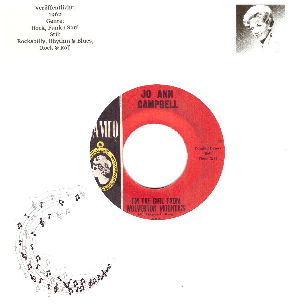 Vinyles: JO ANN CAMPBELL – D'occasion à Bassersdorf par house-of-vinyl