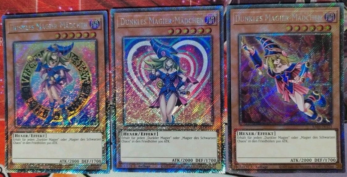 Yugioh Sammelbilder & Trading cards: Dunkles Magier Mädchen Set | Platinum Secret Rare – Gebraucht aus Altstätten SG von ChangeMaker