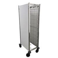 Tablettwagen Blanco 10 x GN 1/1 mit Verkleidung 3-seitig