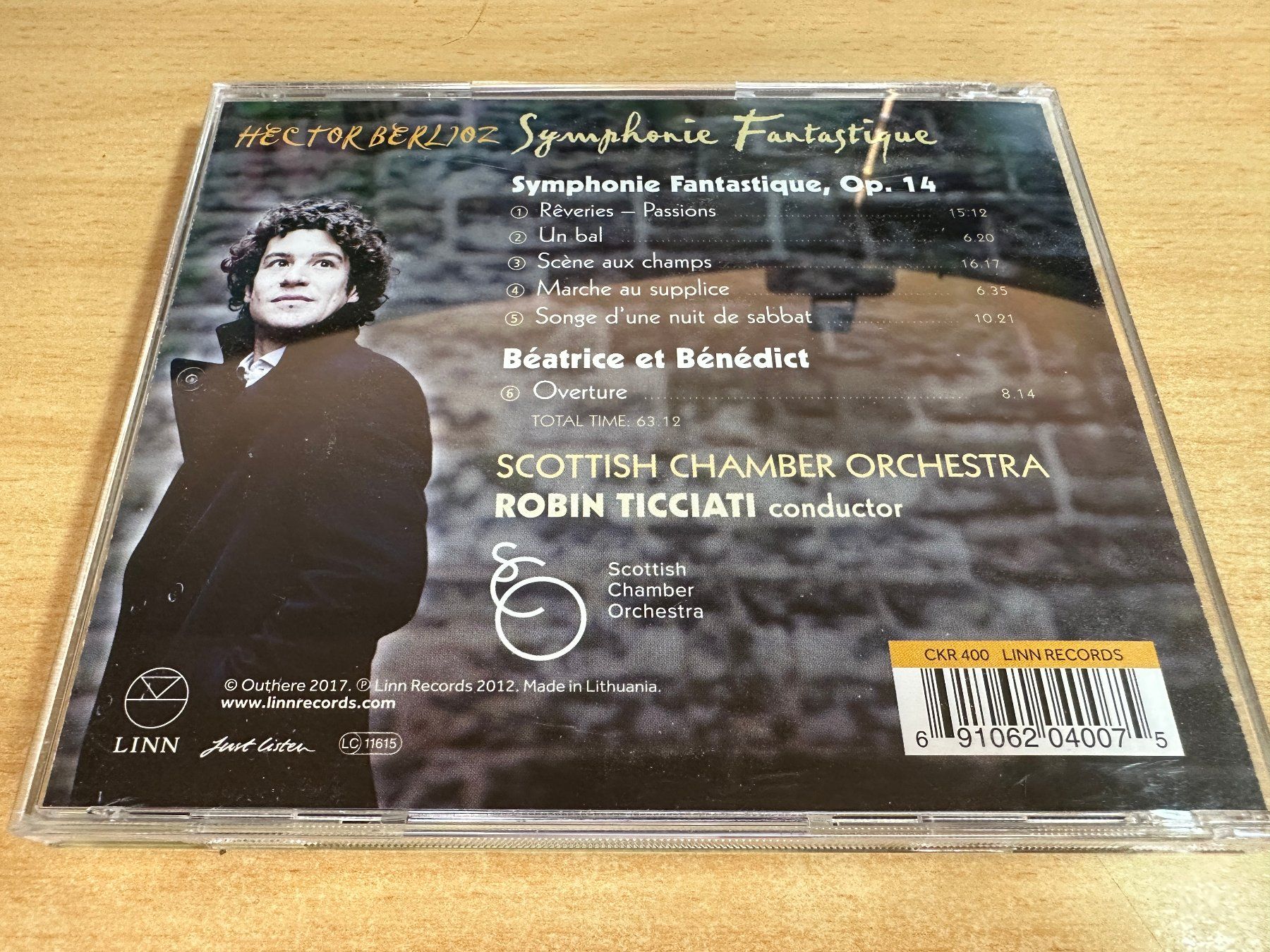 CD: G2 Hector Berlioz, Robin Ticciati Robin Ticciati – Usato da Rikon im Tösstal venduto da Alpenmutz 1