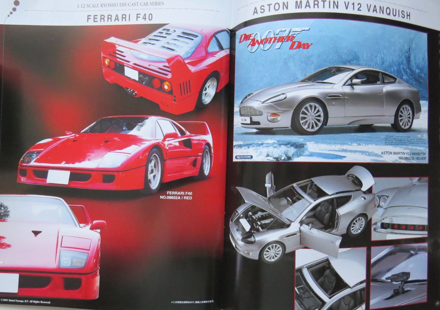 Kyosho Modellini d'auto: Kyosho Modellautokatalog 2003 – Usato da Ettingen venduto da campione_1 5