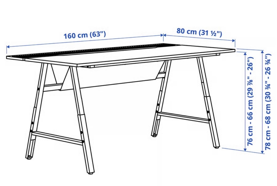 Ikea Schreibtische: Ikea UTESPELARE Tisch – Neu (gemäss Beschreibung) aus Willisau von esztervolf 3