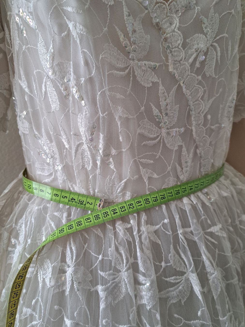 Vestiti: Wunderschönes Hochzeitskleid, Gr.ca 38 – Usato da Burgdorf venduto da Mikado019 4