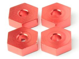 4x Alu 12mm Hex Wheel Hubs Traxxas 1/16