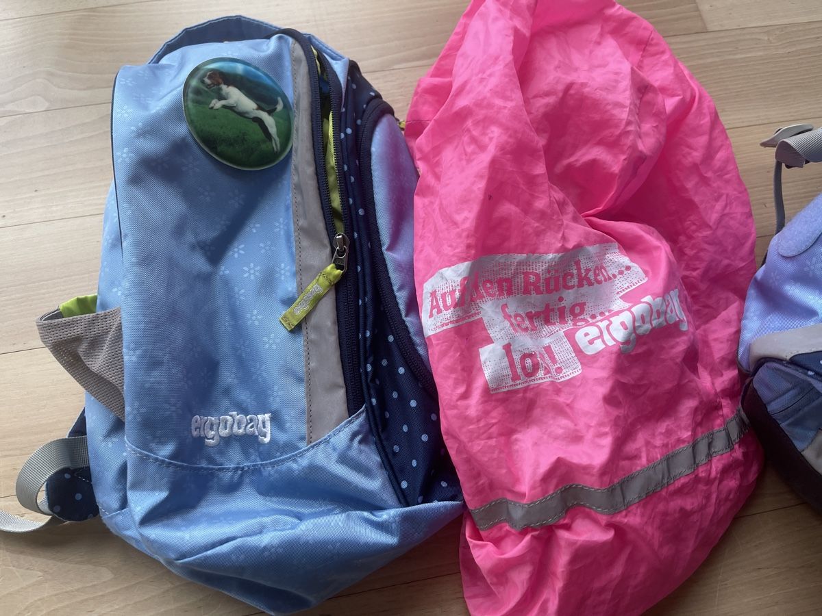 Borse & Zaini: Ergopack Schulranzen-Set Schulthek ergonomisch blau Mädchen – Usato da Oberwil-Lieli venduto da 2carin 1
