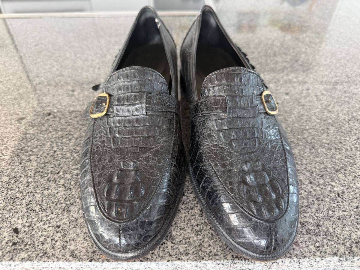 Scarpe da uomo: Echte Kroko- Schuhe Herren 42 – Usato da Thalwil venduto da gansjeanjacques 4