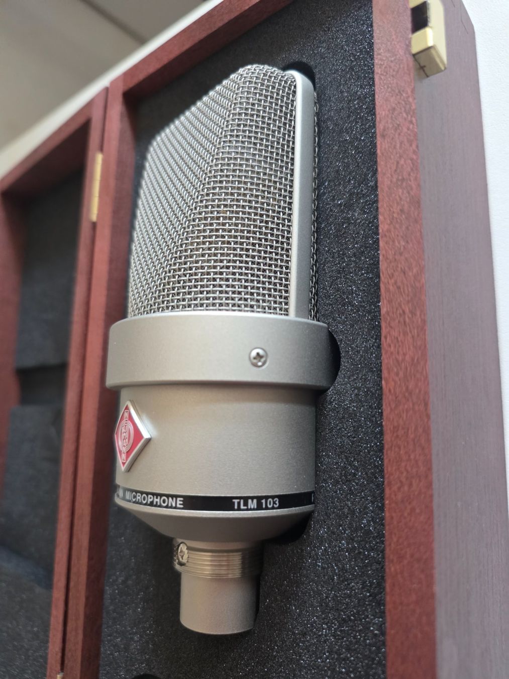 Neumann Mikrofone: Neumann TLM 103 Condenser Microphone, Nickel – Neu (gemäss Beschreibung) aus Frick von KonradM. 1