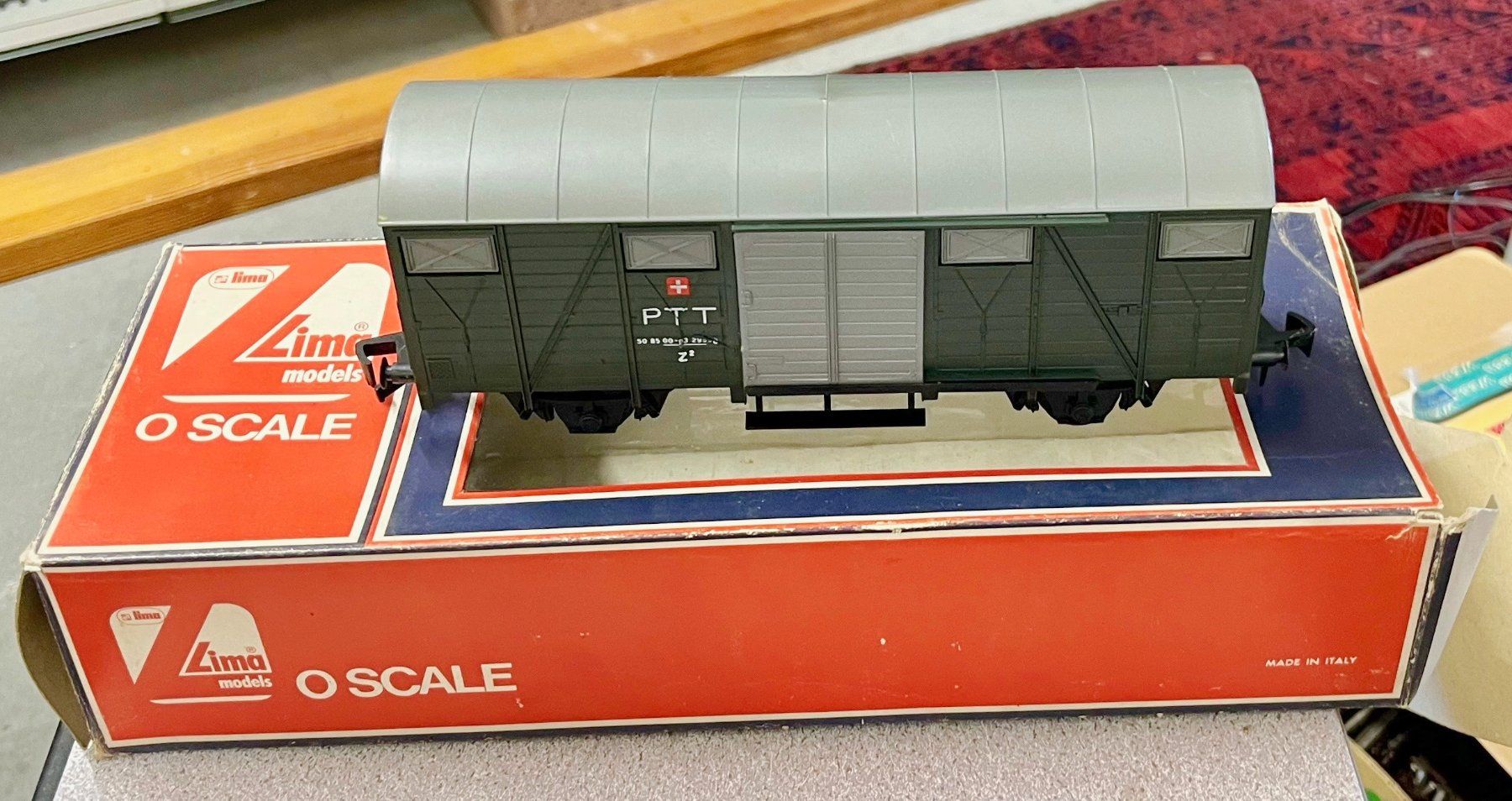 Lima Modelleisenbahnen: LIMA  PTT  Spur 0 – Gebraucht aus Bleiken von hbw45