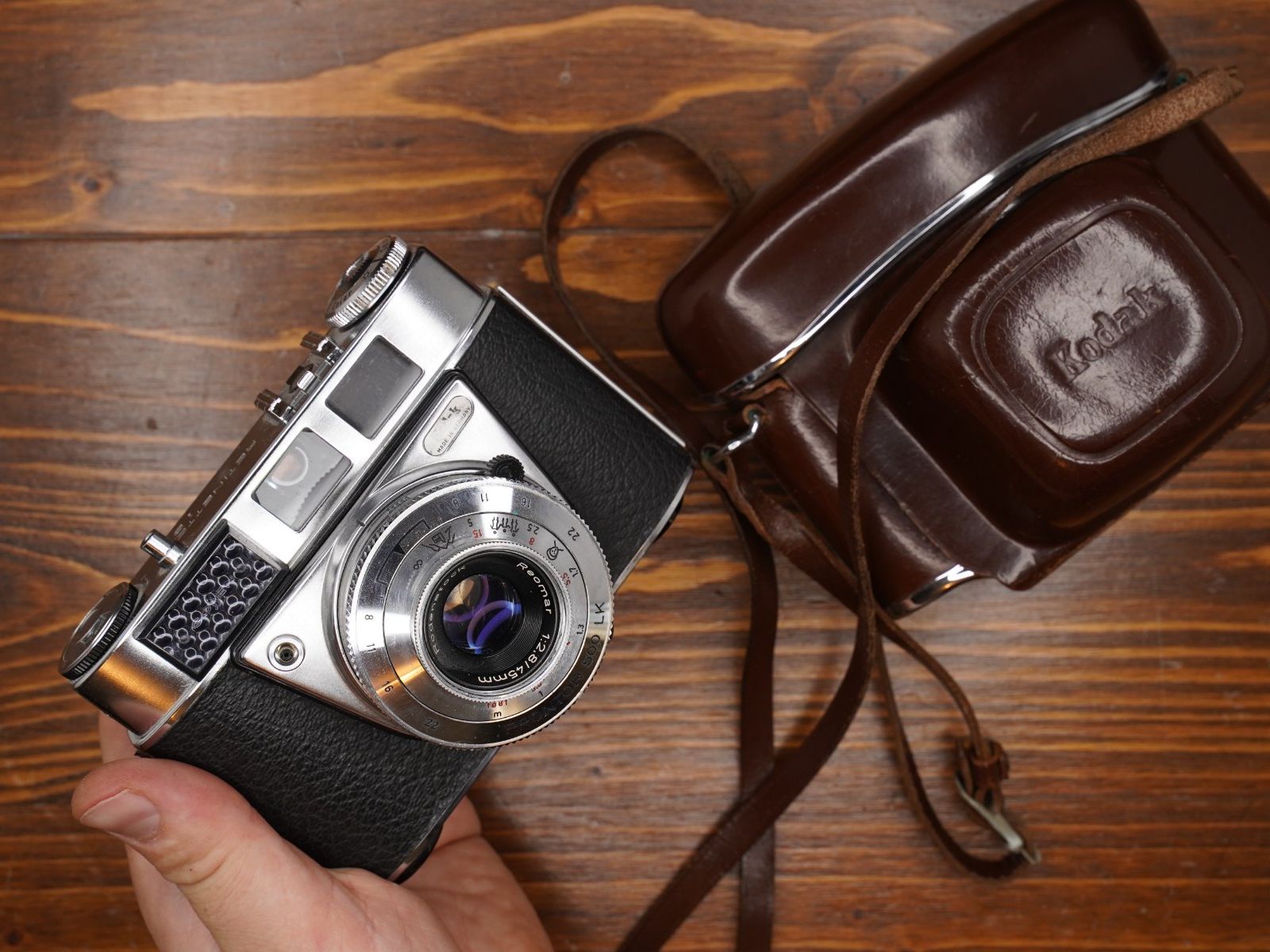 Kodak Kamera: Kodak Retinette IB mit Case – Gebraucht aus Bern von FotoStrobo.ch_Outlet