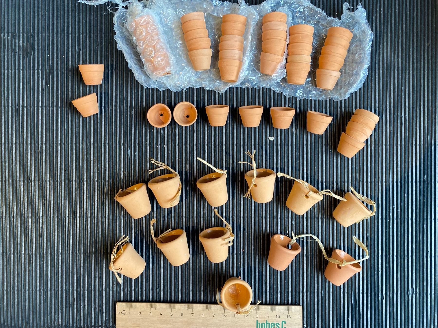 Bastelsets: Mini Ton-Töpfli – Neu (gemäss Beschreibung) aus Egg SZ von irbaku