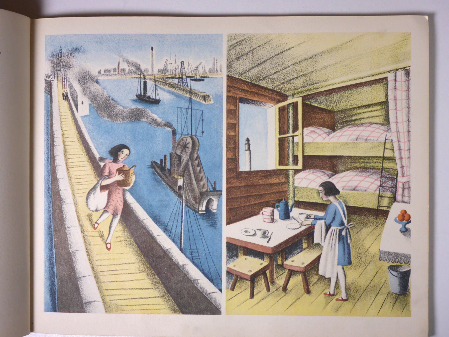 Libri: Berta Tappolet: Der Leuchtturm. Text von Rosie Schnitter – Usato da Erschwil venduto da taglang 3