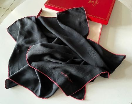 Cartier Foulard Seide
