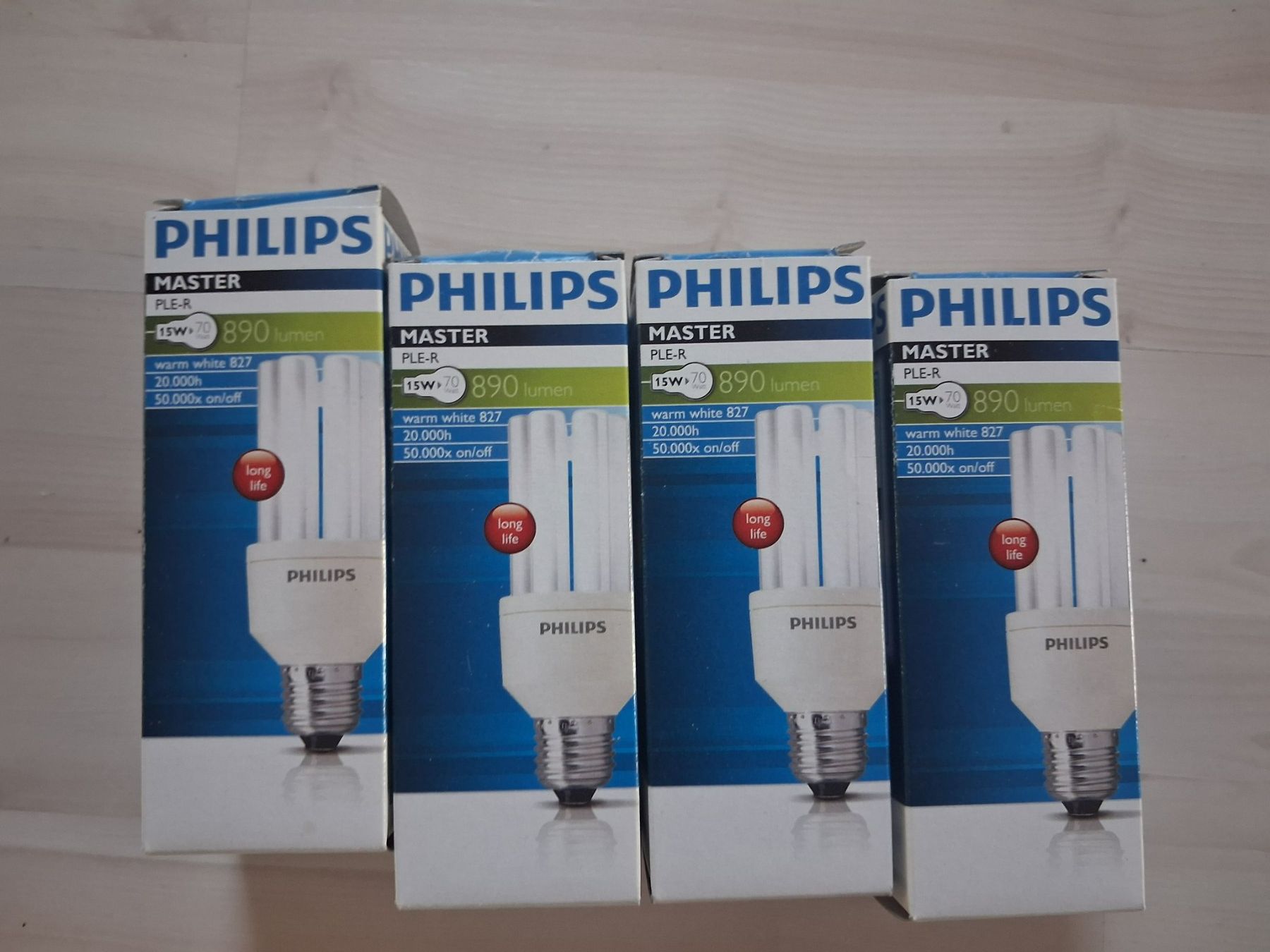 Philips Lampes: 4 X SPARLAMPE E27 – Neuf avec emballage d'origine à langnau par Santos1411