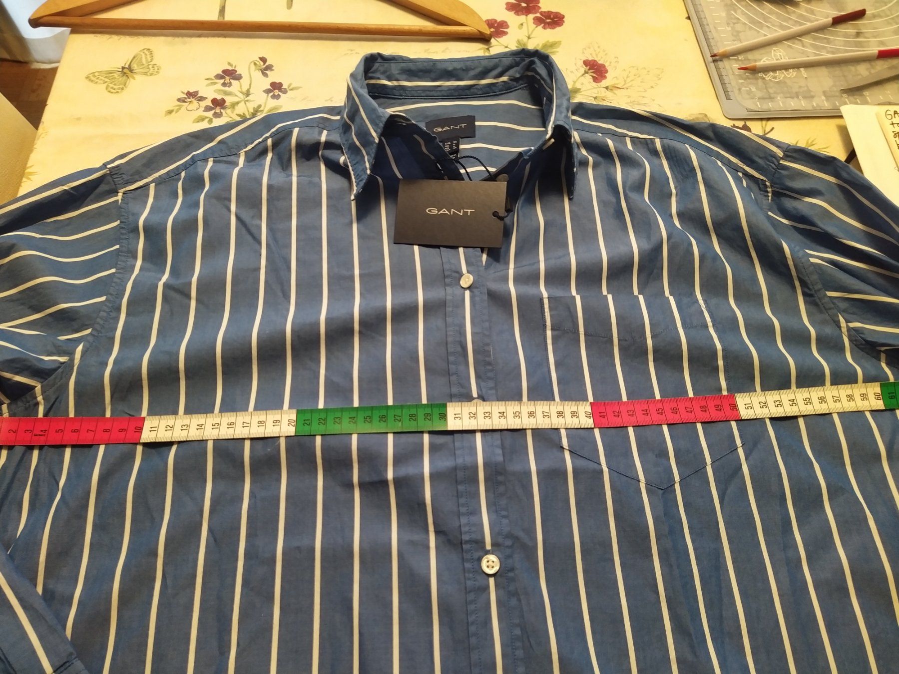 Gant Vestiti: GANT scamiciato a righe blu NUOVO – Nuovo e nell'imballaggio originale da Figino venduto da Palotta 4