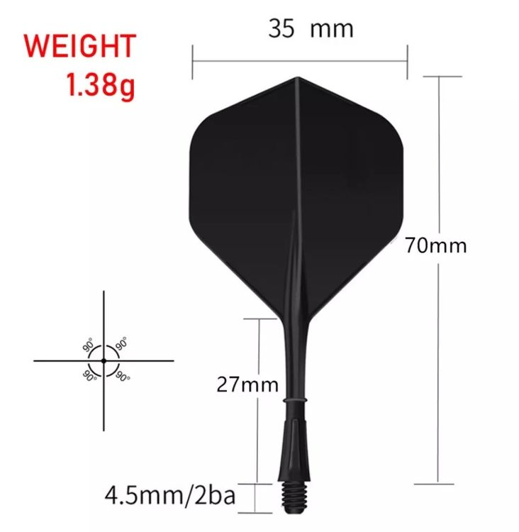 Dart Shaft + Flight in einem 12 er Set Kaufen auf Ricardo
