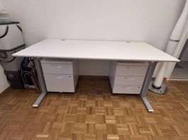 Bürotisch & Rollcontainer