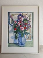 Blumenstrauss in Steingutkrug - Anne-Marie Bodmer Büchler