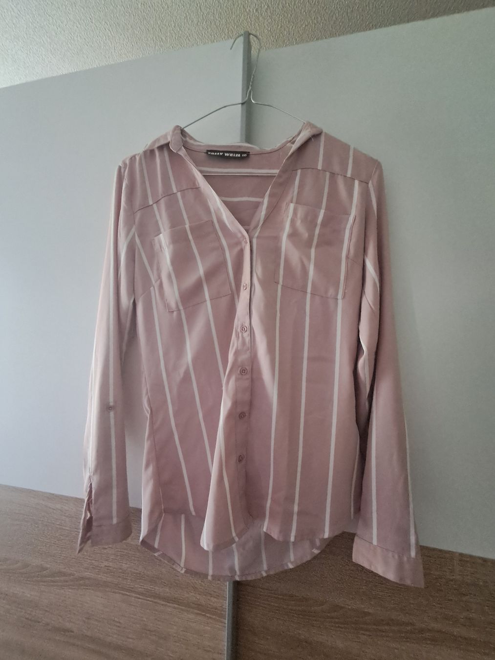 Tally Weijl Camicette: Chemisier rose à rayures blanches – Usato da Biel/Bienne venduto da Laure_7