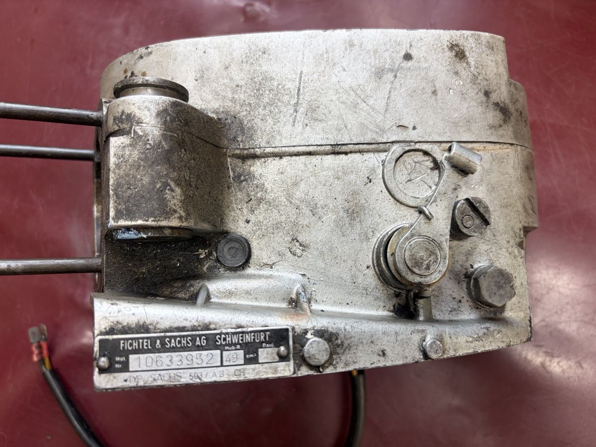 Sachs Motori: Mofa Sachs 503 AB CH Motorengehäuse – Difettoso da Latterbach venduto da Bbutz98 1
