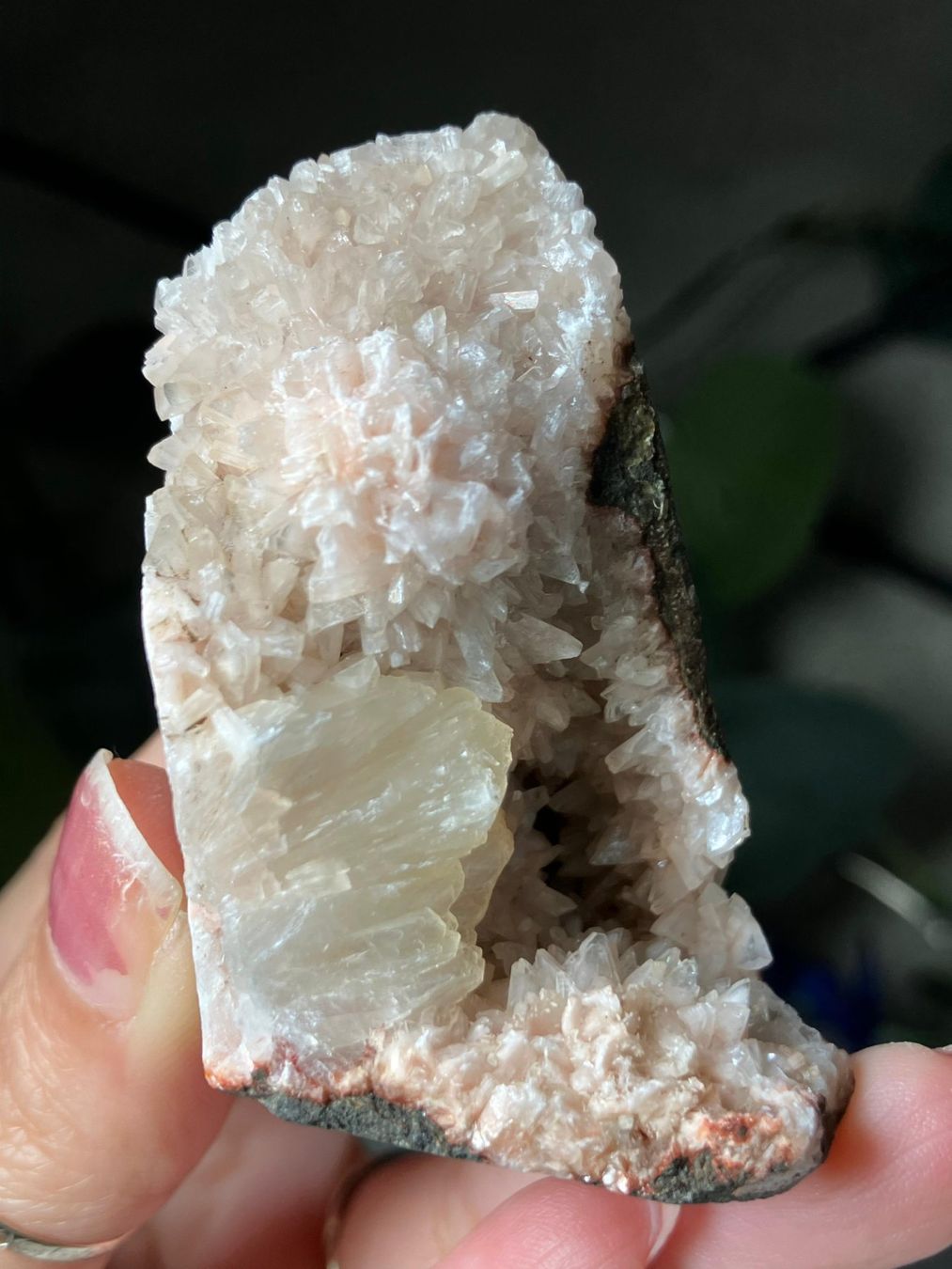 Edelsteine: Pink Heulandit mit Stilbit-Geode – Neu (gemäss Beschreibung) aus Neuheim von m.hald 2