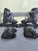 Inlineskates Grösse 38, inkl.  2 Knieprotektoren