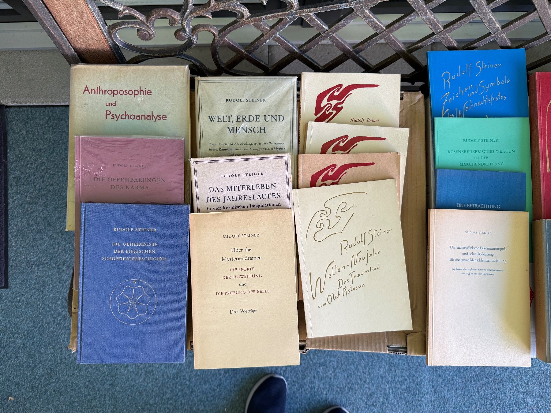 Bücher: RUDOLF STEINER Bücher – Gebraucht aus Wetzikon ZH von DJ-Pipo-Music 5