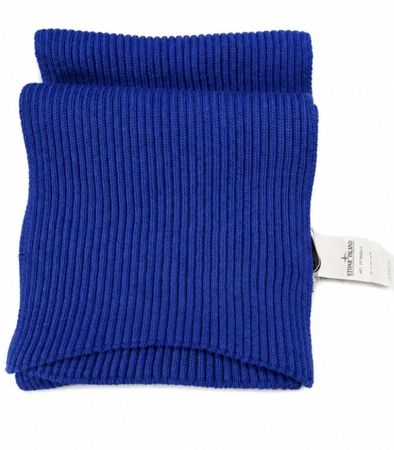 Stone Island Schal – Royal Blue – Neu