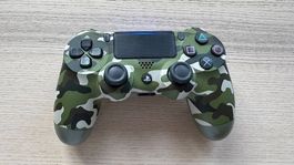 PlayStation / PS4 DualShock Controller / Camouflage Green