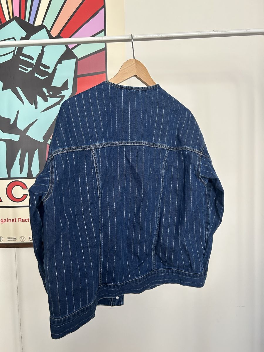 H&M Giacche: Denim Jacket H&M Blue Pinstripe Size M – Nuovo (secondo la descrizione) da Zürich venduto da fan_z5fl 2