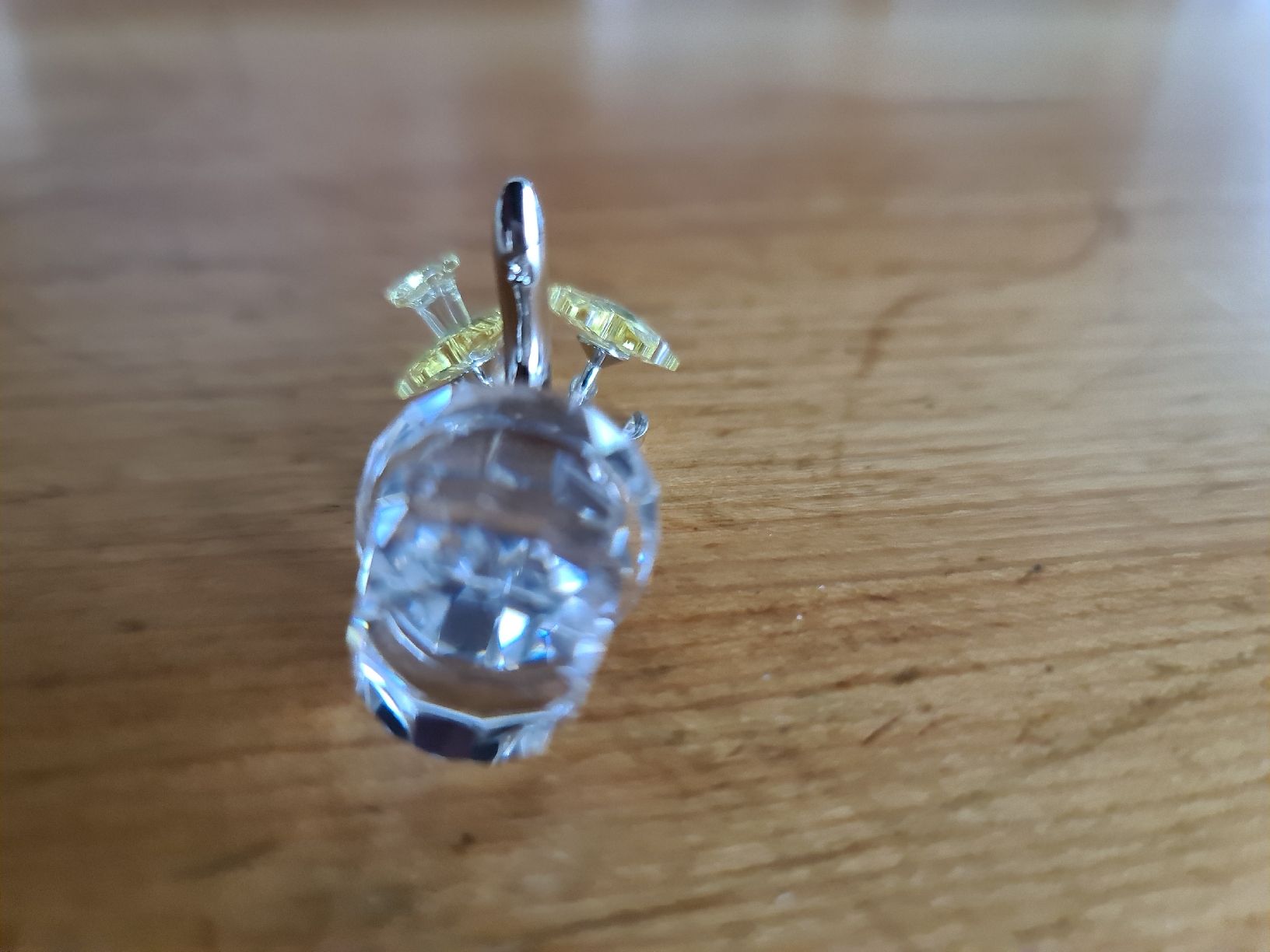 Swarovski Figuren: Swarovski Figur Blume im Topf  – Gebraucht aus henau von Rockj 3