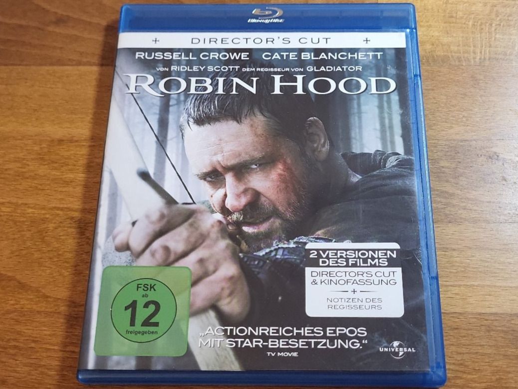 Tutti i DVDs: Robin Hood (2010) Bluray – Usato da Pfungen venduto da Whitie