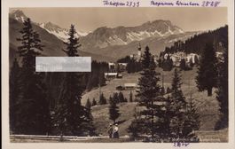 AK Arosa mit Rothorn und Aelplihorn
