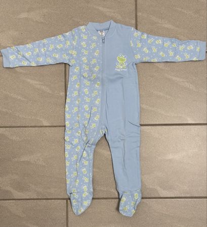 NEU 2 Migros Baby Overall Pyjama mit Reissverschluss Gr. 92