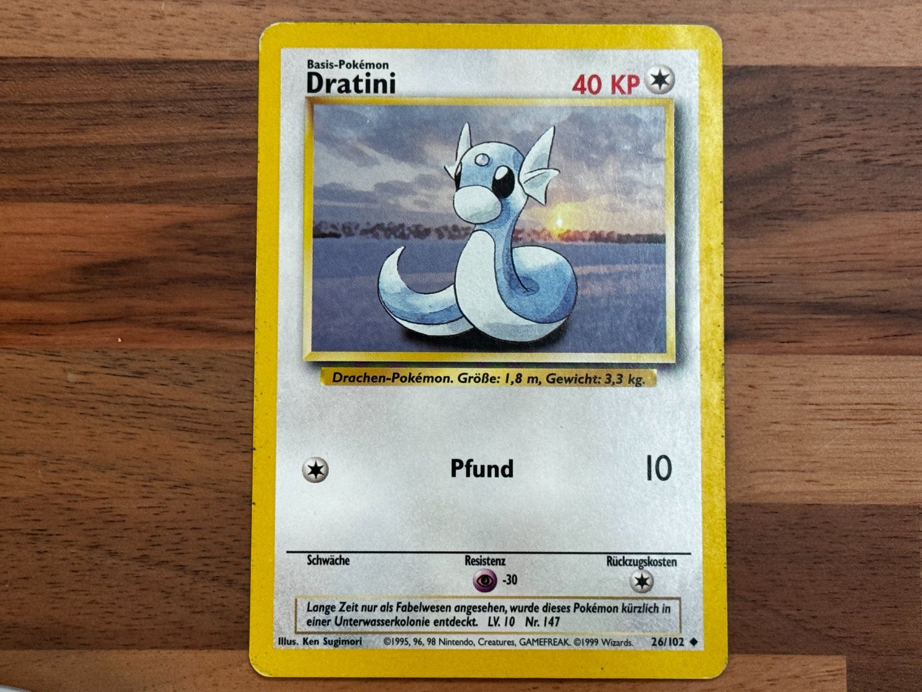 Pokémon Carte collezionabili: Pokemon Trading Karte Dratini – Usato da Glattfelden venduto da Dani_Tanner