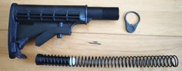 Schaft AR15 / M16 Mil Spec komplett - Original - Mit Buffer!