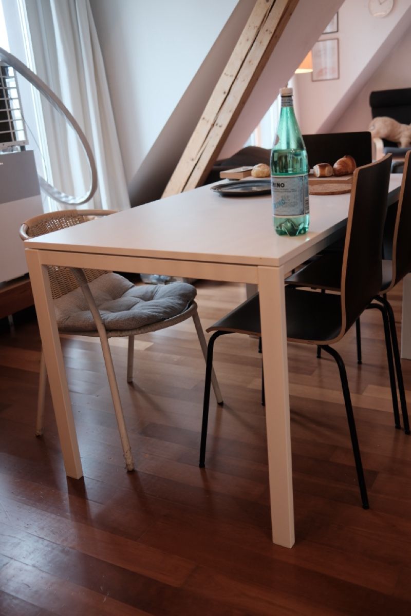 Ikea Tischset: Dining Table White Rectangular Modern Minimalist Design – Gebraucht aus Zürich von sgr_rd8q 2