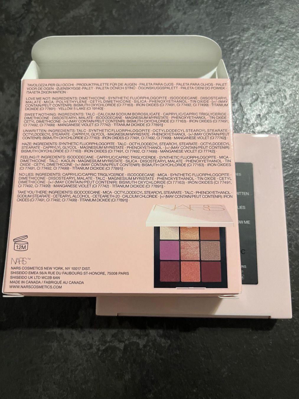Nars Make-up: Nars afterglow tempting eyeshadow palette new – Nuovo e nell'imballaggio originale da Bôle venduto da lau_wc66 2