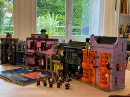 Lego 75978 Diagon Alley (Winkelgasse) gebraucht, vollständig