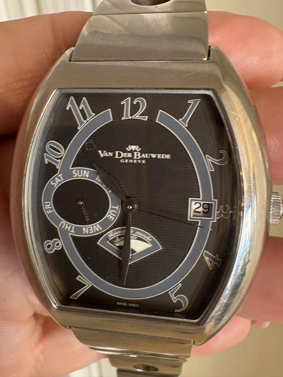 Van Der Bauwede Orologi: Van der Bauwede Uhr Geneve – Usato da Murten venduto da Tzaugg 1