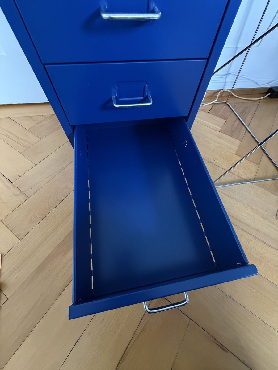 Ikea Banconi: königsblauer Metallkorpus – Nuovo (secondo la descrizione) da St. Gallen venduto da lisi24 3