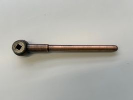 Knarre Ratsche NK Kupfer Antik Werkzeug Vintage 50er 60er
