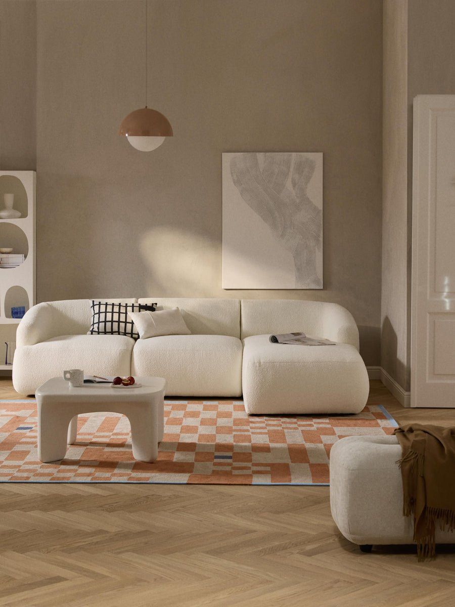 Westwing Divani: Sale!!!Modulares Bouclé-Ecksofa Sofia Westwing CHF 4199-45% – Nuovo (secondo la descrizione) da Otelfingen venduto da Yvonne_Outlet 7