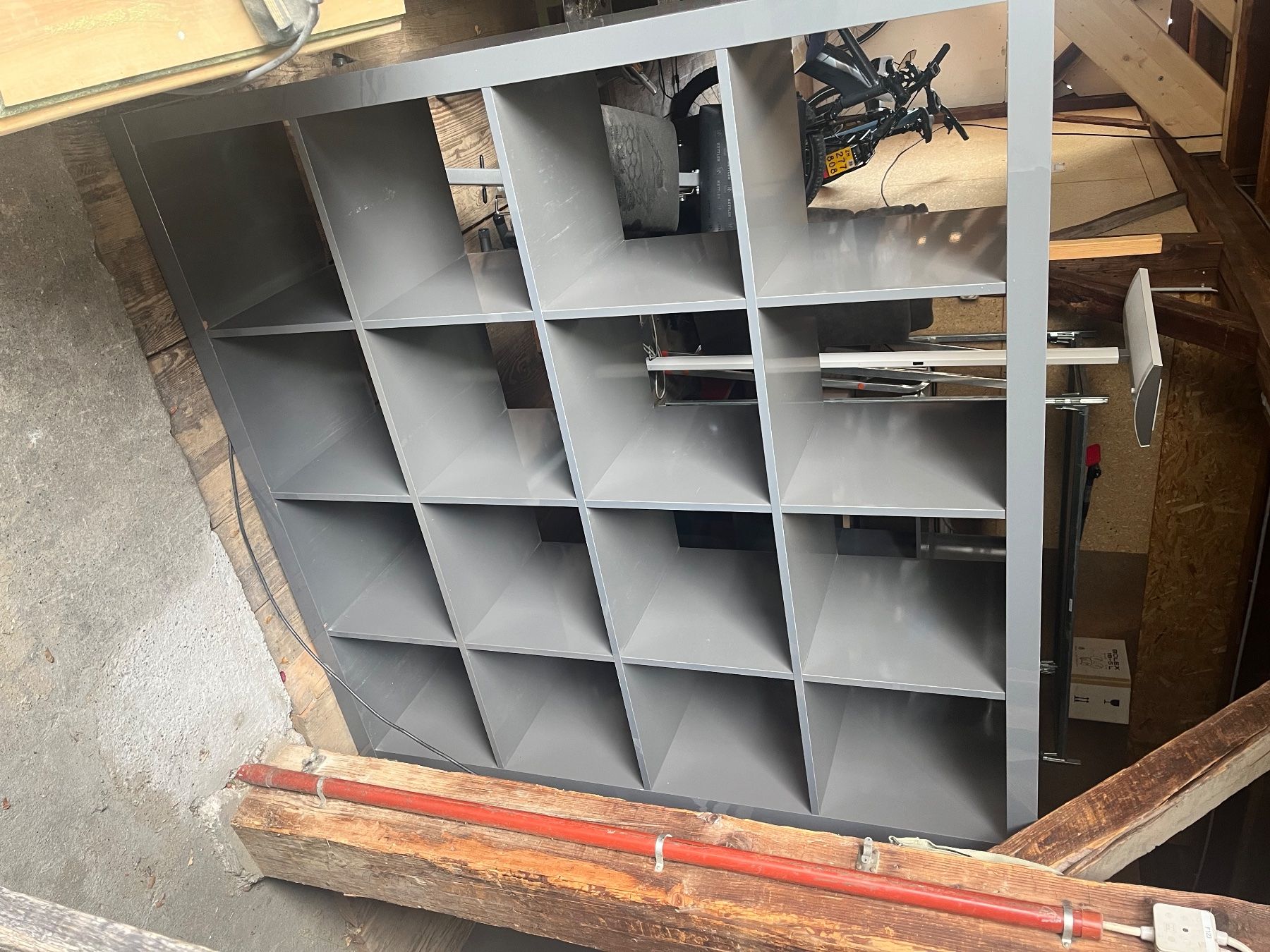 Ikea Scaffali: Kallax-Regal grau – Usato da Bülach venduto da .Reissverschluss.