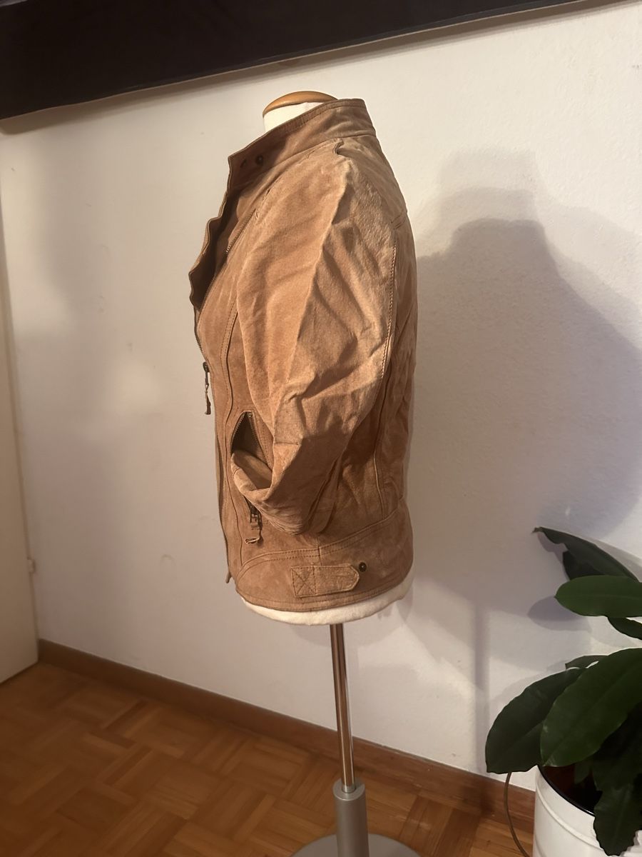 Jacken: Wildlederjacke "Vintage" Gr. 38, beige – Gebraucht aus Winterthur von whatdreamz 1