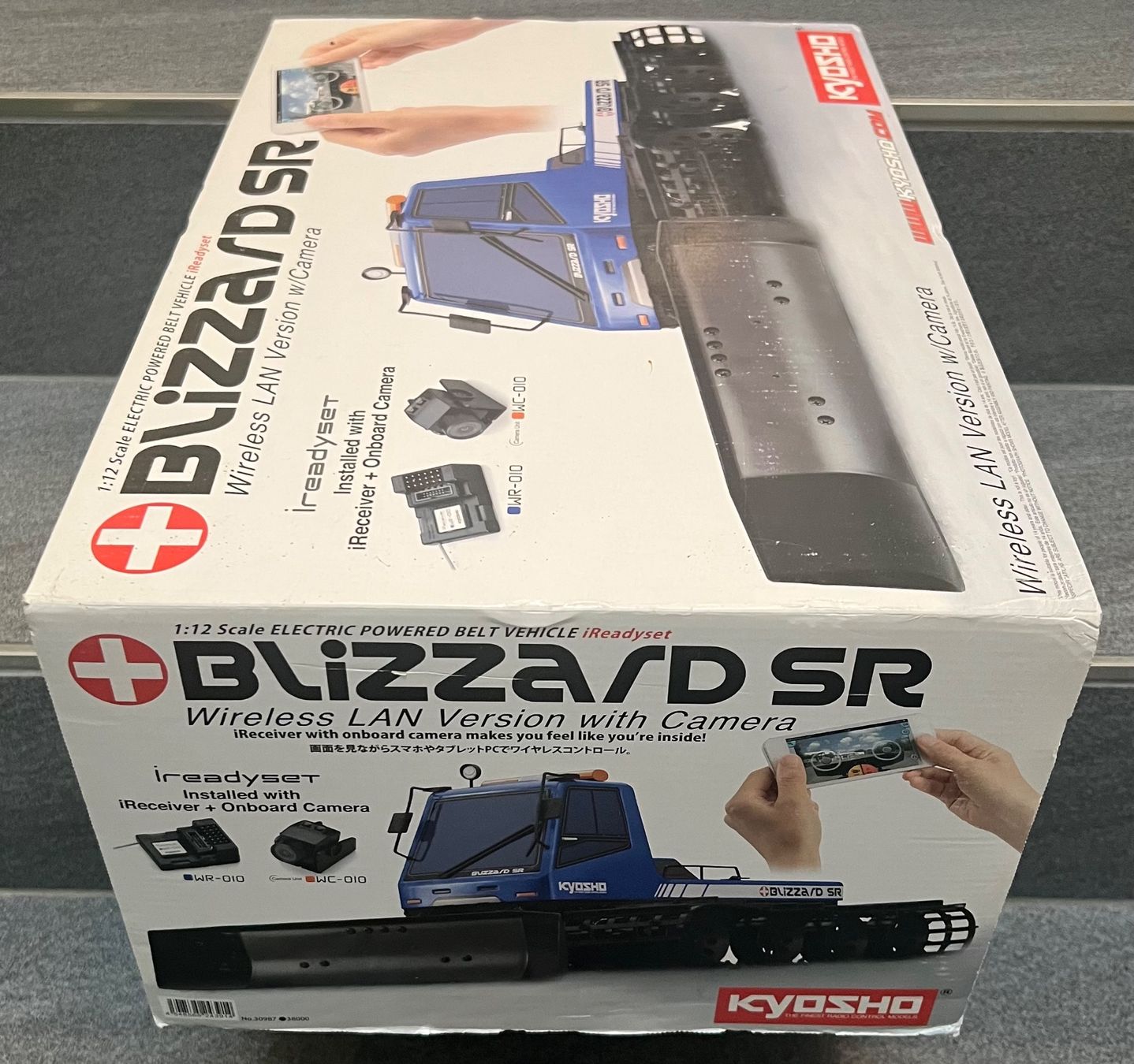 Kyosho 30987 1/12 EP BLIZZARD SR Readyset WL-LAN w/Cam (Neuf avec