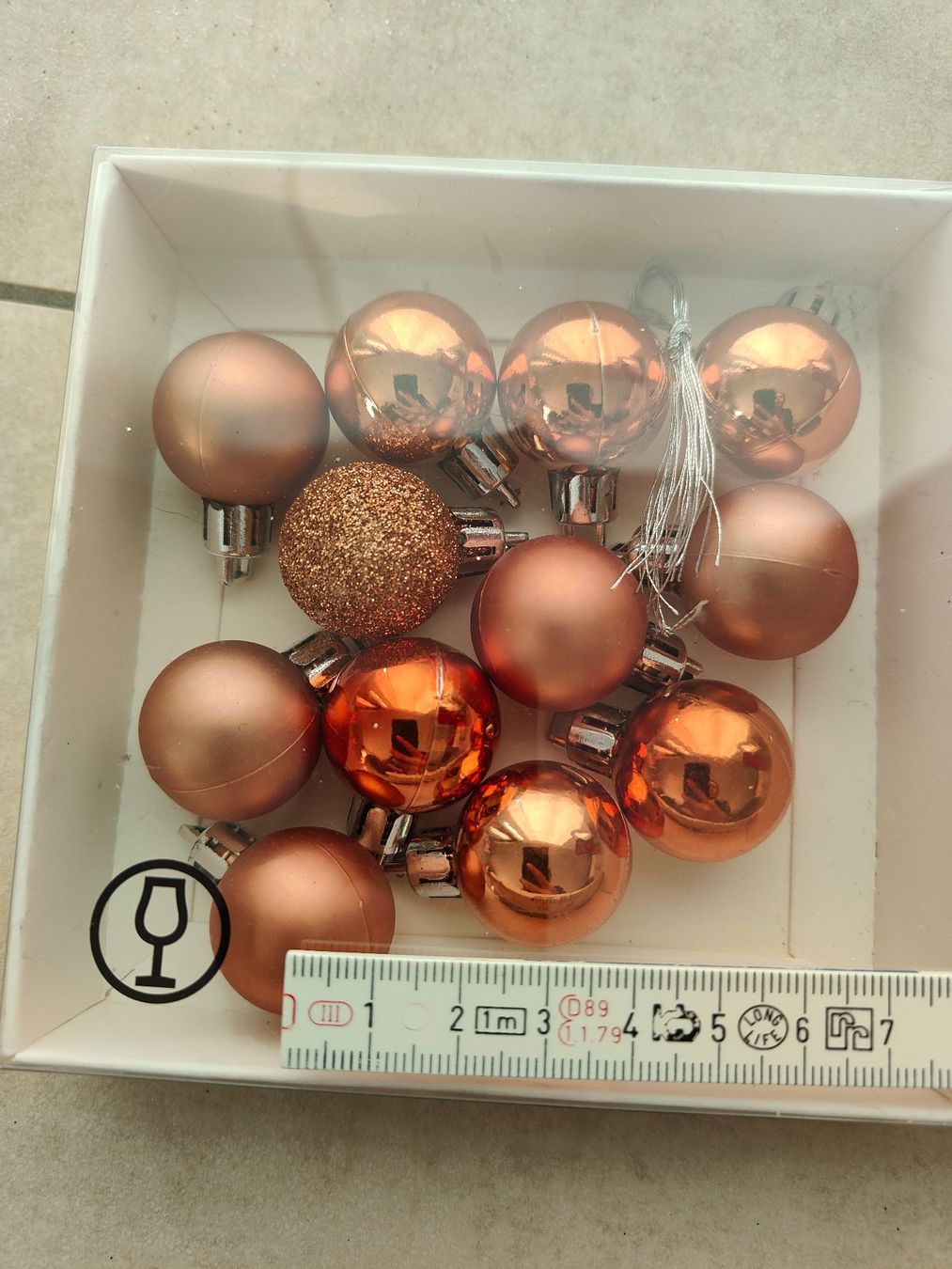 Alle Dekorationen: Mini Weihnachtskugeln – Neu und originalverpackt aus Rickenbach b. Wil von Beautiful.Things 2
